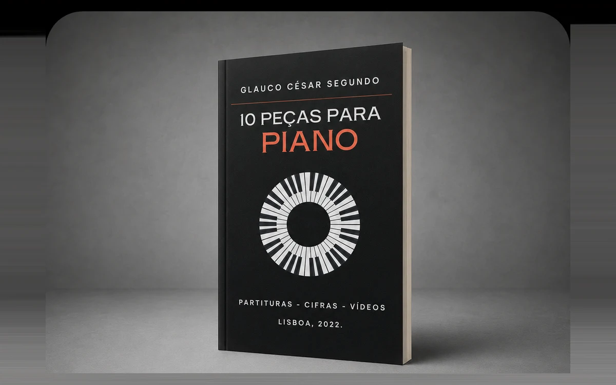 Capa oficial do material 10 Peças para Piano