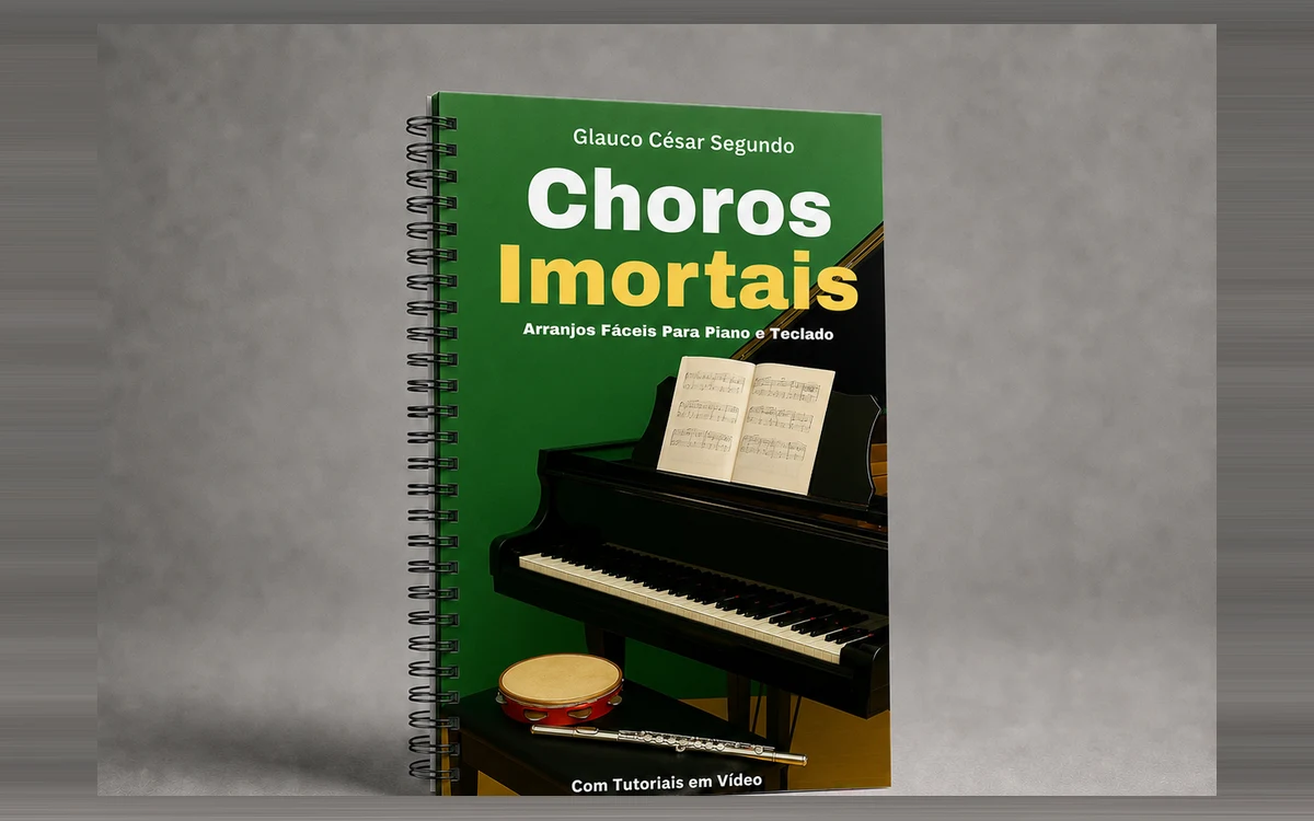 Capa oficial do material Choros Imortais