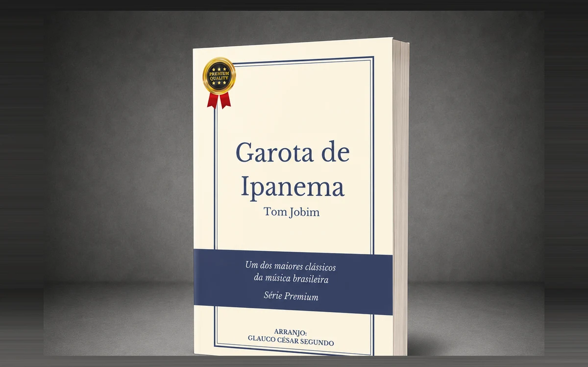 Capa oficial do material Garota de Ipanema