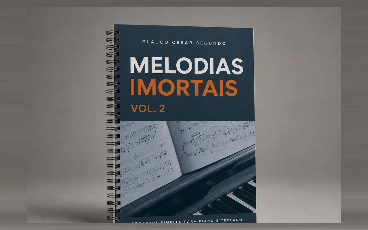 Capa oficial do material Melodias Imortais vol. 2 — De Pachelbel aos Beatles