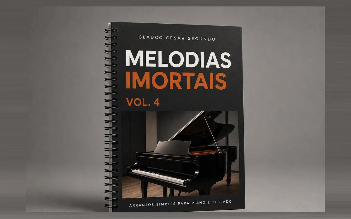 Capa oficial do material Melodias Imortais vol. 4