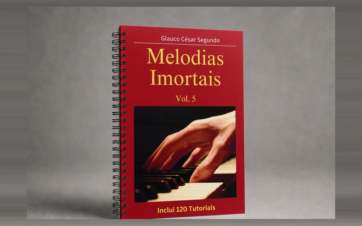 Capa oficial do material Melodias Imortais vol. 5