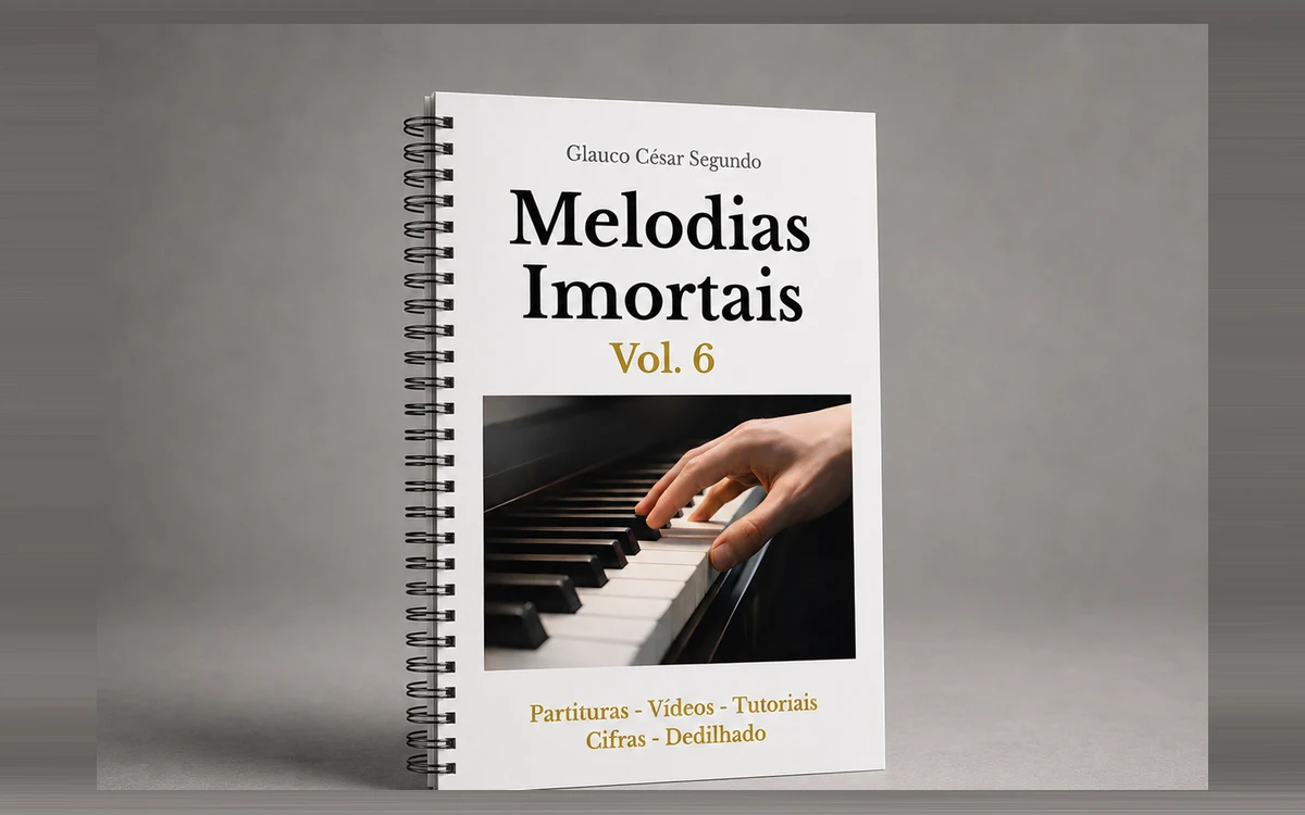 Capa oficial do material Melodias Imortais vol. 6